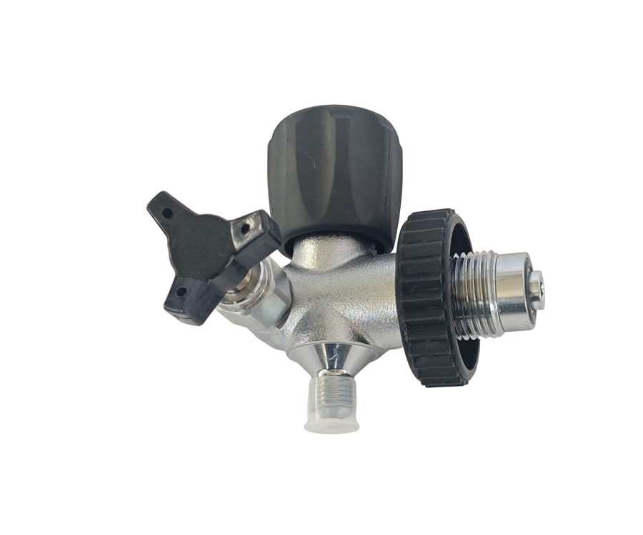 G5/8空气呼吸器充气带泄压阀接头